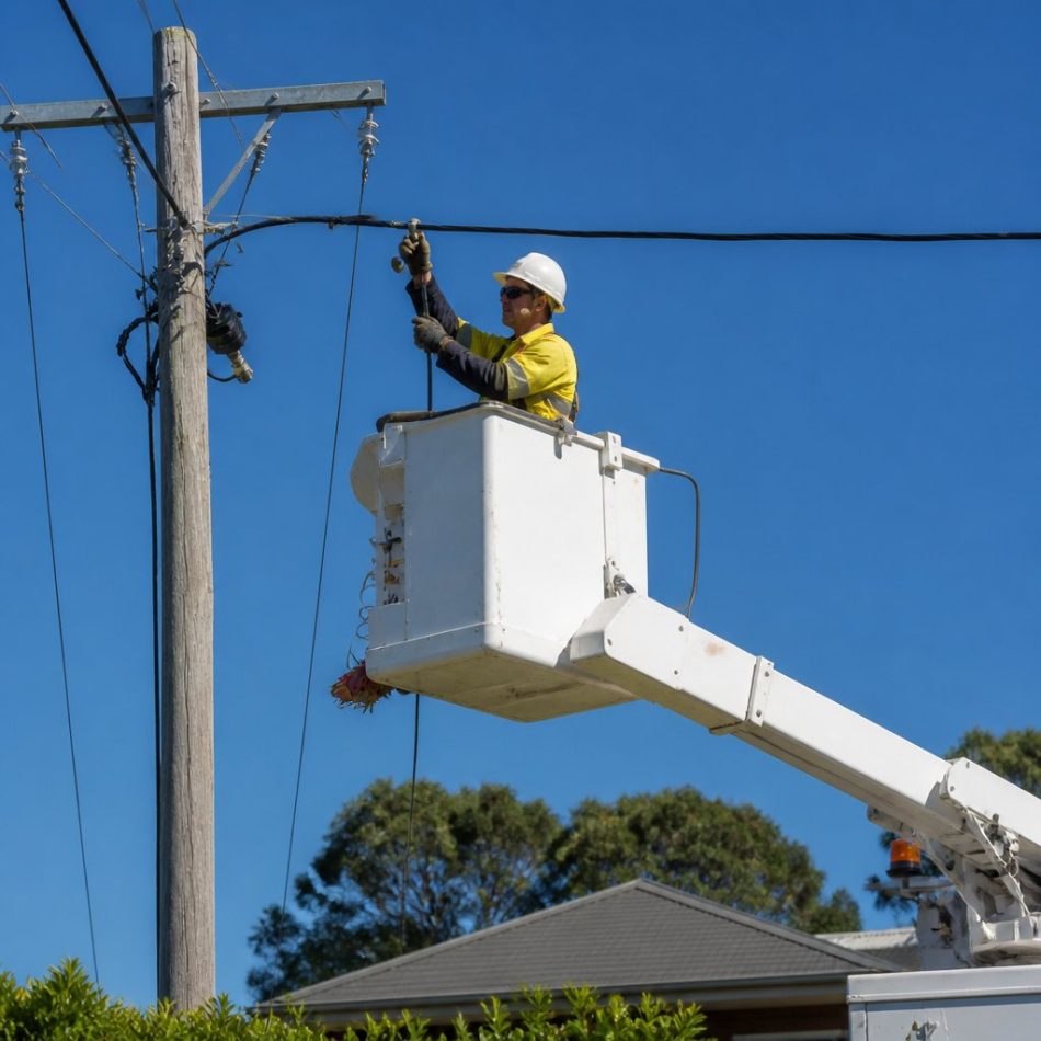 What to Expect From Our Level 2 Electricians on Network Work in Smithfield